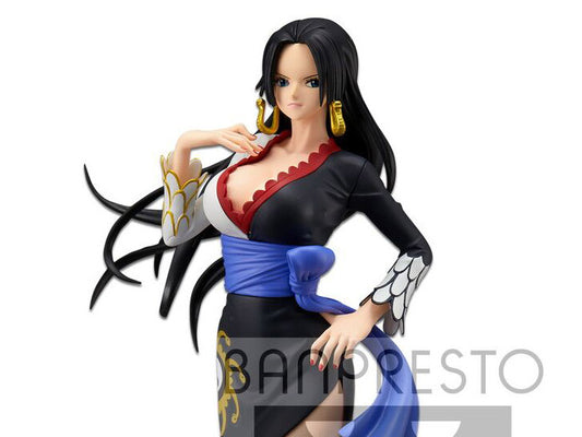 Banpresto One Piece: Stampede Glitter & Glamours Boa Hancock Black Dress