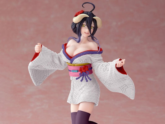 Taito Overlord Albedo (Sakura Kimono Ver.) Coreful Figure (Renewal Edition)